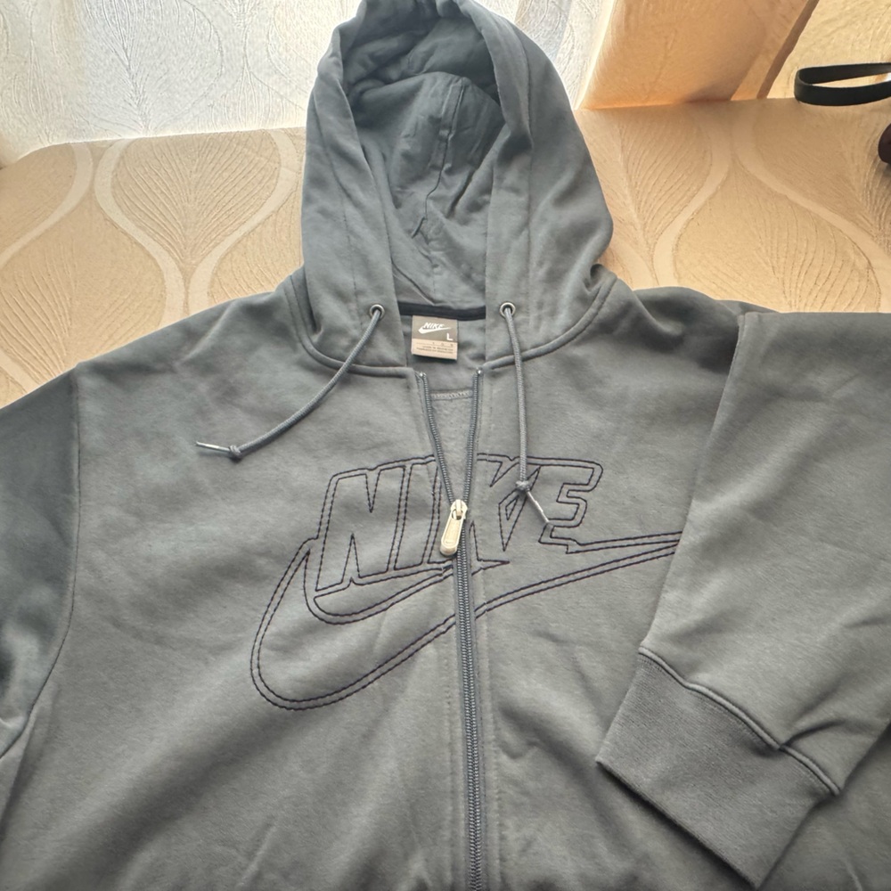 Nike Charcoal Full-Zip Hoodie